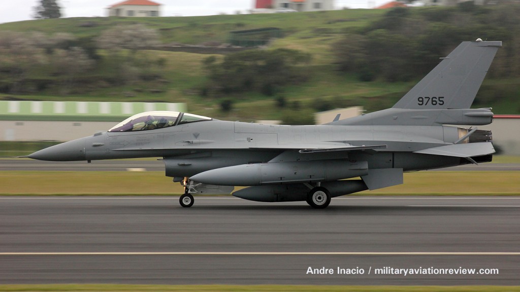 Egyptian Air Force F-16C 9765 arriving at Lajes Field on 27.10.15 (Andre Inacio)