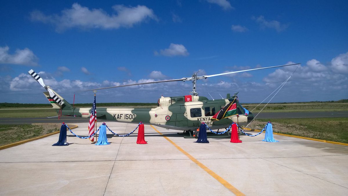 Six UH1H Huey IIs Delivered to Kenyan Air Force Military Aviation Review