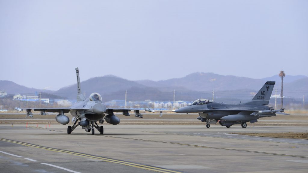 New Jersey Ang F 16s Deploy To Osan South Korea Military Aviation Review 