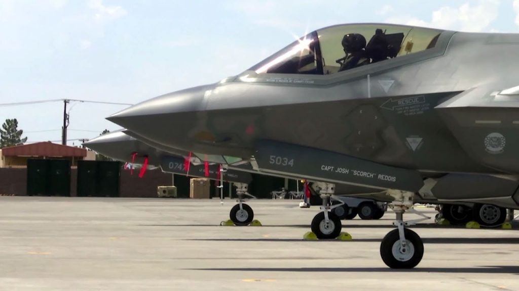 VIDEO F35s at Red Flag 173 Military Aviation Review